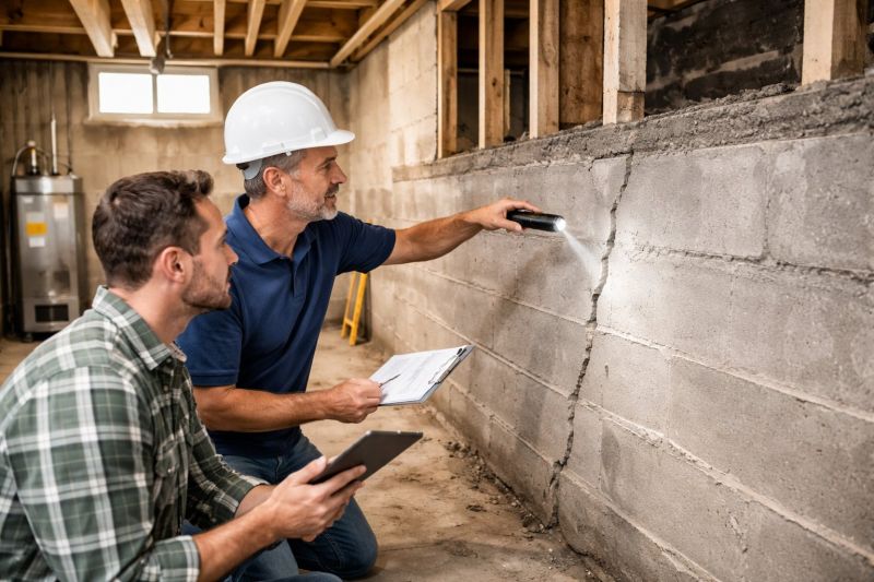 Basement Crack Repair in Avon, CT