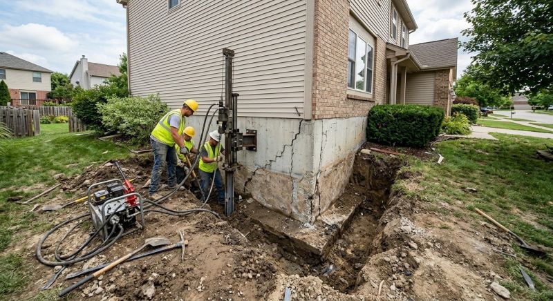 Basement Foundation Repair in East Berlin, CT