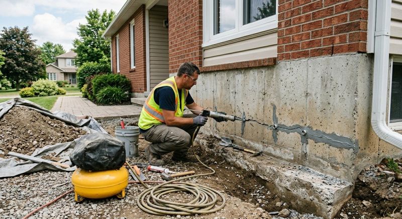 Basement Foundation Repair in Harwinton, CT