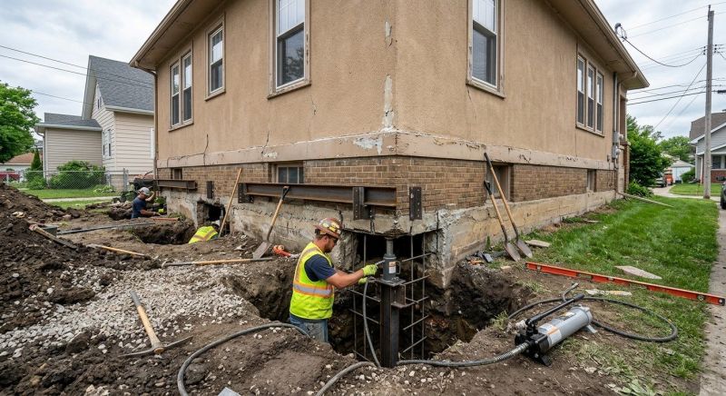 Basement Underpinning in Avon, CT