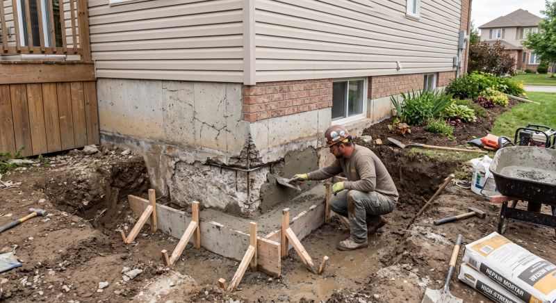 Building Foundation Repair in Harwinton, CT