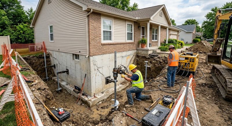 Building Foundation Repair in Harwinton, CT
