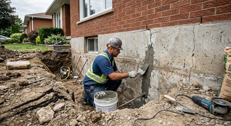 Building Foundation Repair in Thomaston, CT