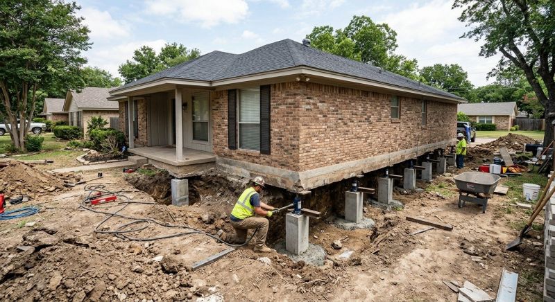 Concrete Foundation Leveling in East Hartford, CT