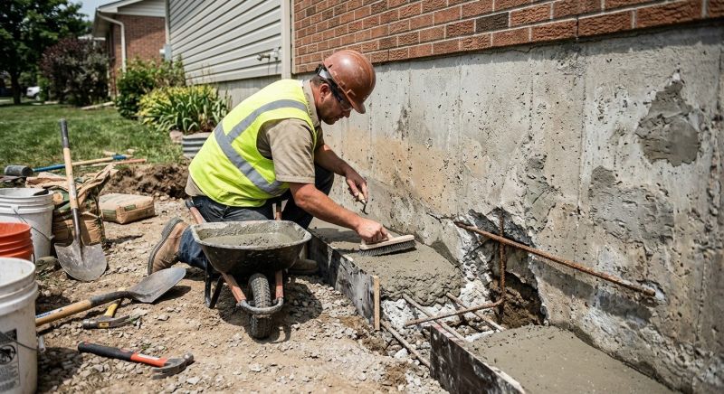 Concrete Foundation Repair in Granby, CT