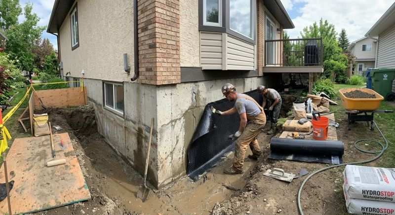 Concrete Foundation Repair in New Hartford, CT