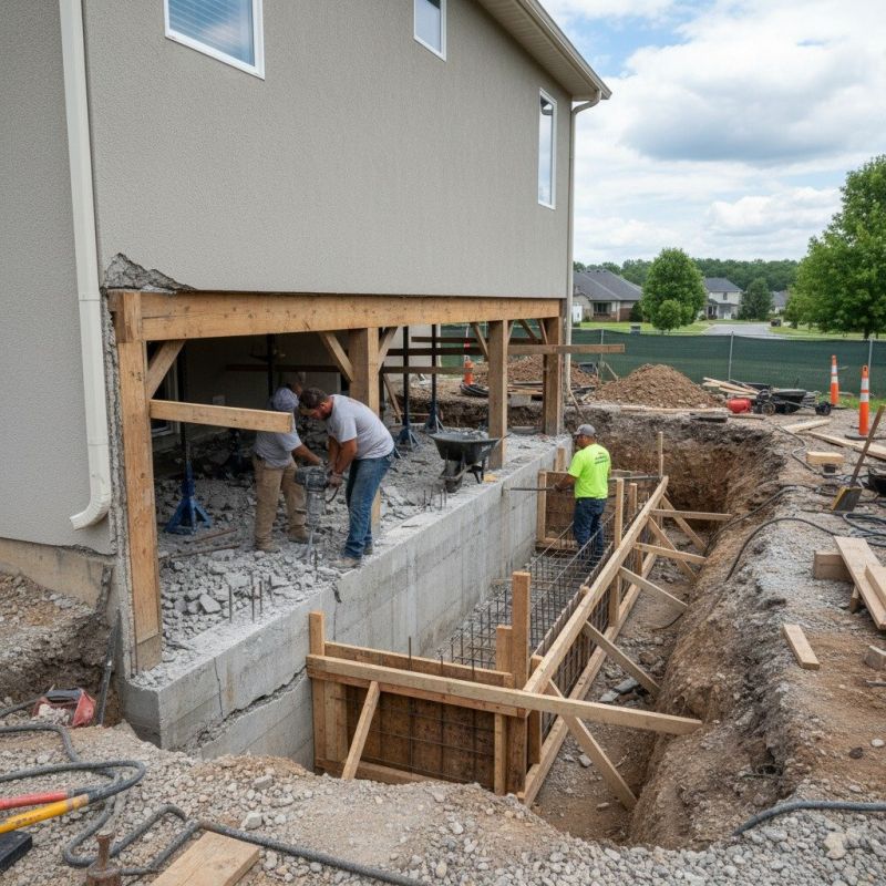 Concrete Foundation Repair in North Canton, CT