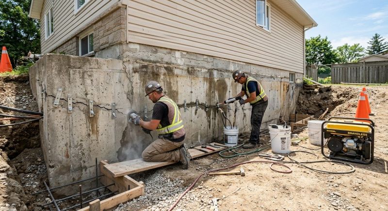 Concrete Foundation Repair in Waterbury, CT