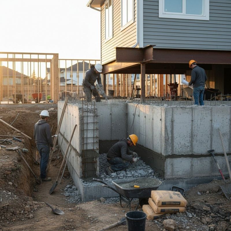 Concrete Foundation Repair in Woodbury, CT