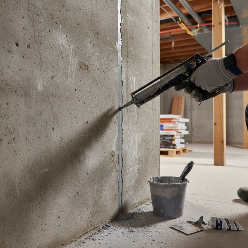 Cracked Basement Floor Repair in Avon, CT