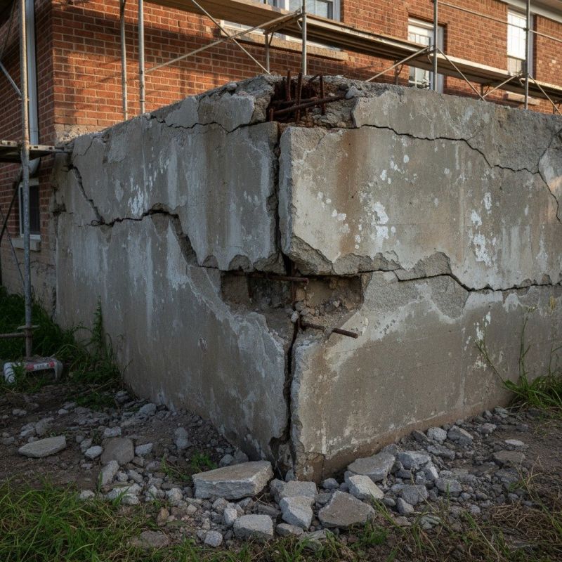 Cracked Foundation Repair in Thomaston, CT