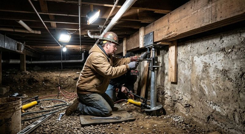 Crawl Space Leveling in Avon, CT