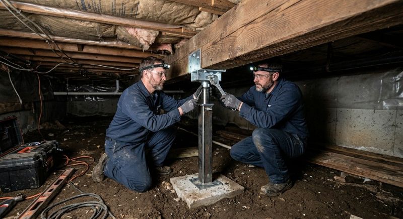Crawlspace Foundation Repair in Berlin, CT