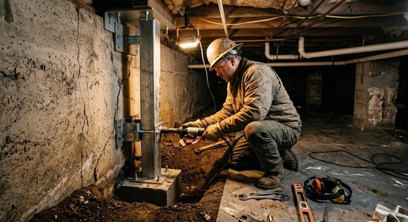 Crawlspace Foundation Repair in Bolton, CT