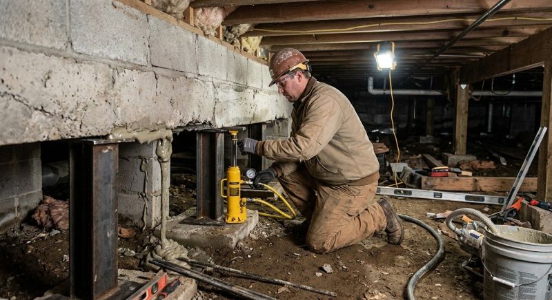 Crawlspace Foundation Repair in Enfield, CT