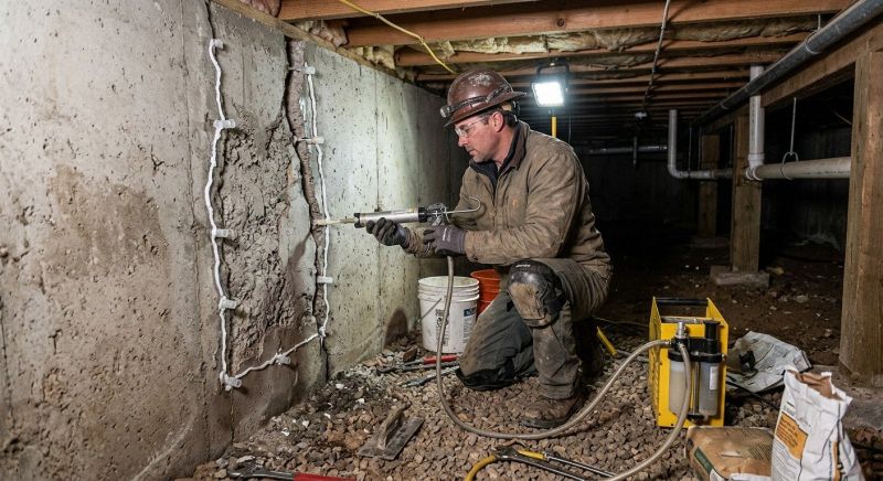 Crawlspace Foundation Repair in South Glastonbury, CT