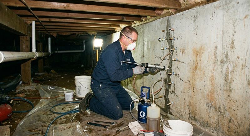 Crawlspace Foundation Repair in Waterbury, CT