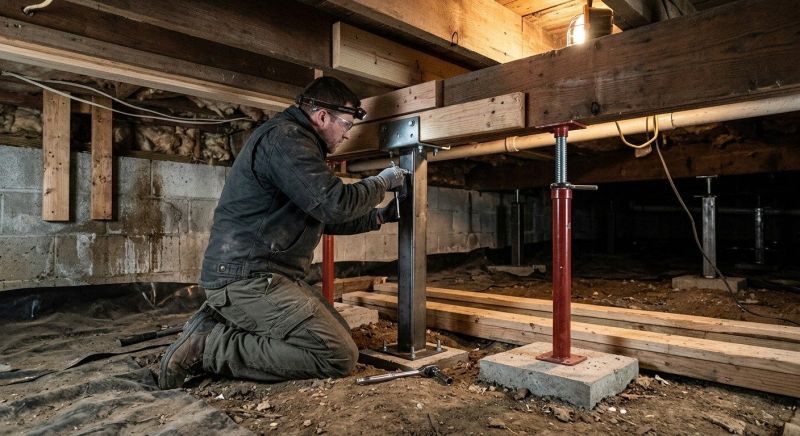 Crawlspace Structural Repair in Avon, CT