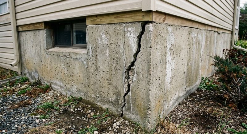 Foundation Crack Repair in Bolton, CT