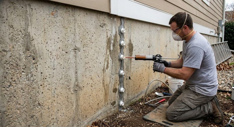 Foundation Cracks Repair in Avon, CT