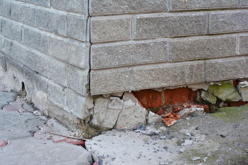 Foundation Damage Repair in Ellington, CT