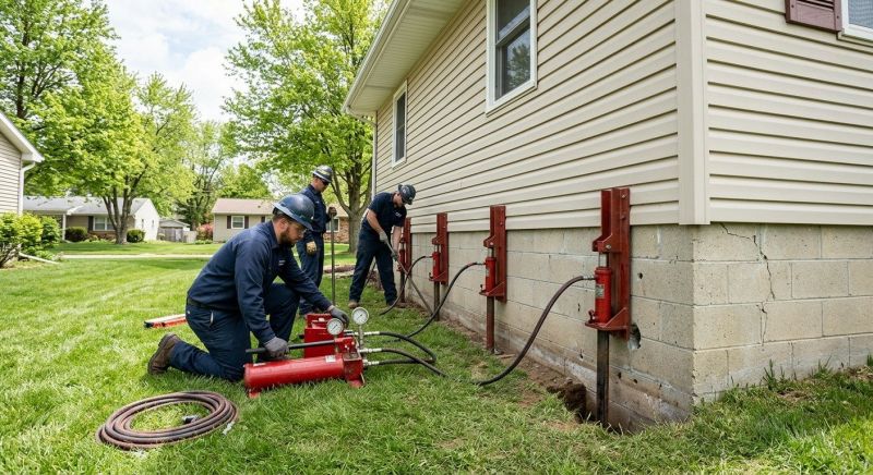 Foundation Jacking in Bolton, CT
