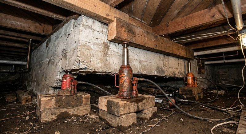 Foundation Jacking in Cheshire, CT