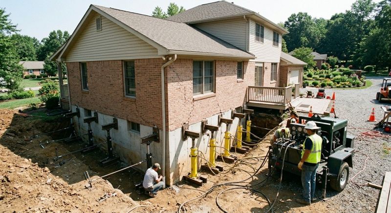 Foundation Jacking in Litchfield County, CT