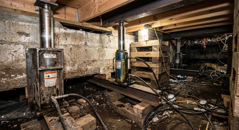 Foundation Jacking in Southwick, MA