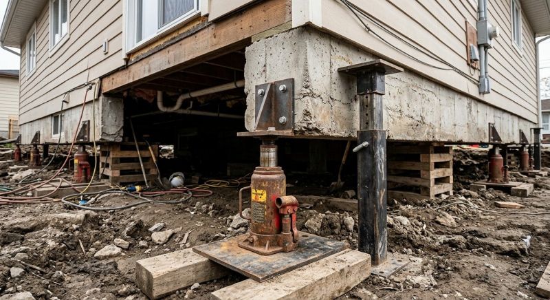 Foundation Lifting in Bolton, CT