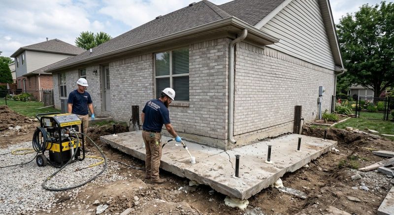 Foundation Lifting in Middletown, CT