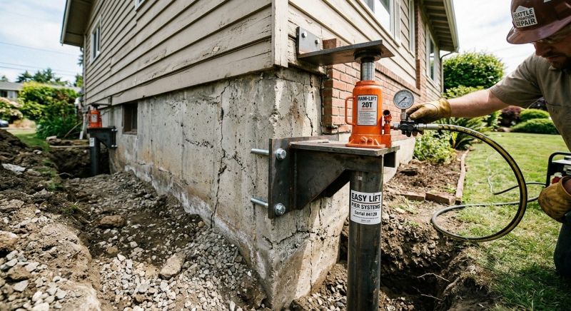 Foundation Lifting in Thomaston, CT