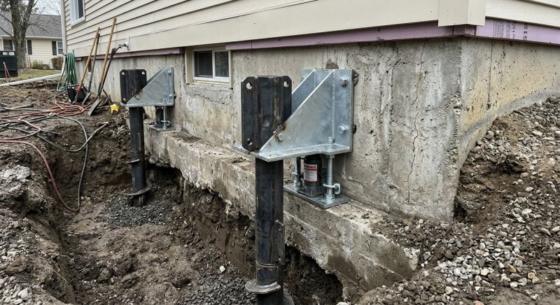 Foundation Pier Leveling in Avon, CT