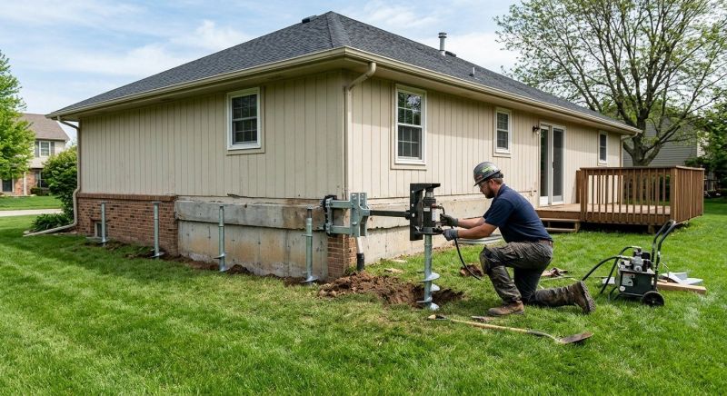 Foundation Raising in Hebron, CT