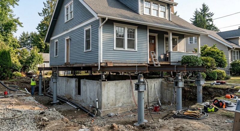Foundation Raising in New Britain, CT
