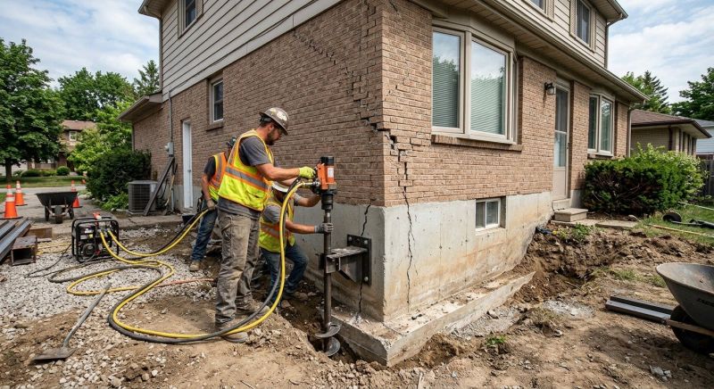Foundation Raising in New Hartford, CT