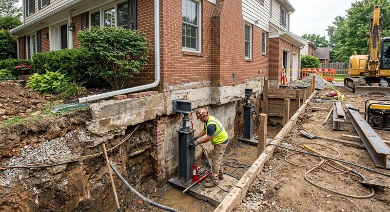 Foundation Raising in Thomaston, CT