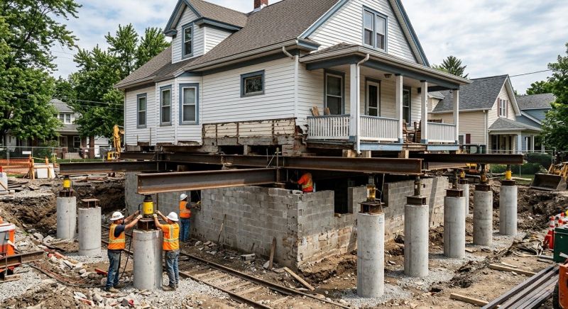 Foundation Raising in Washington, CT