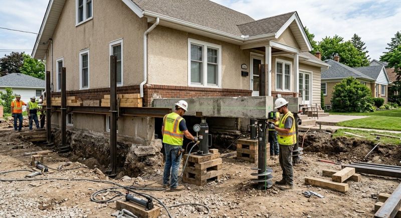 Foundation Releveling in Avon, CT
