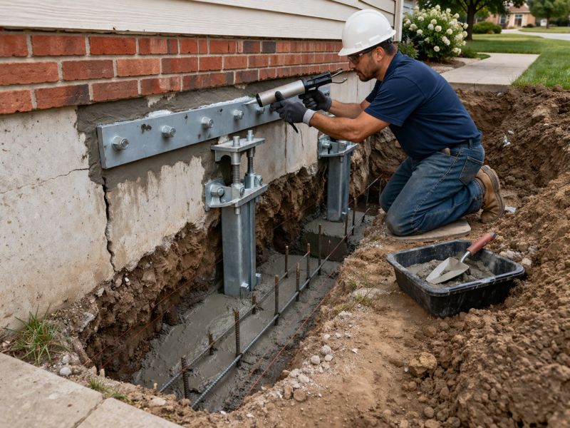 Foundation Repair in East Hartford, CT