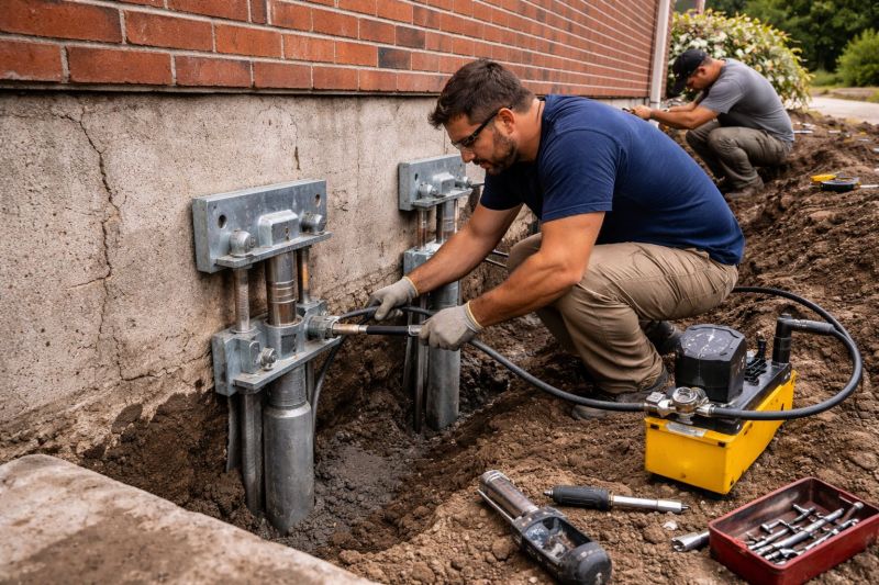 Foundation Repair in Wallingford, CT