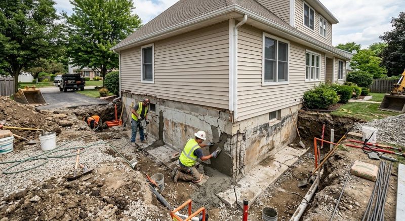 Foundation Restoration in Avon, CT