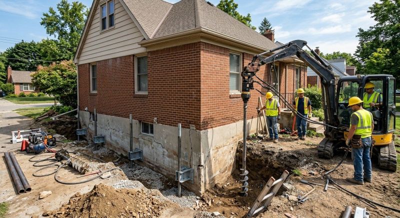 Foundation Stabilizing in Granby, CT