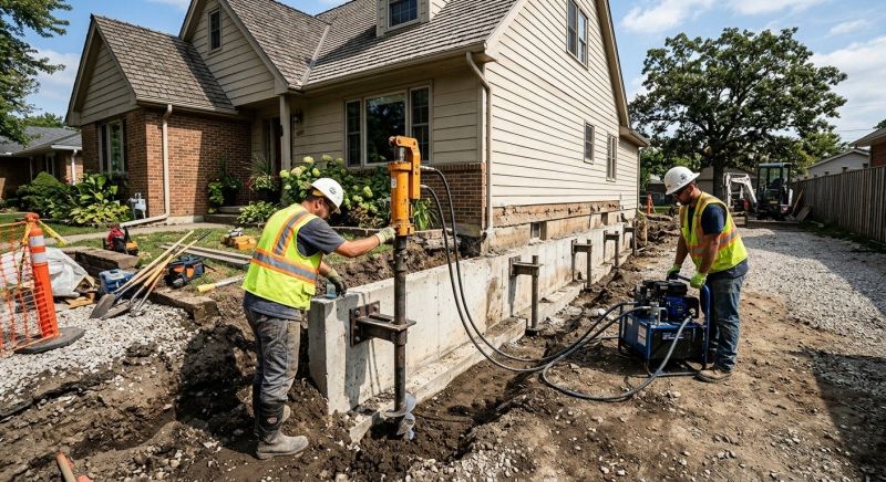 Foundation Stabilizing in Avon, CT