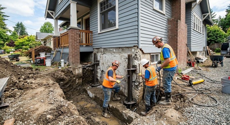 Foundation Stabilizing in Northfield, CT