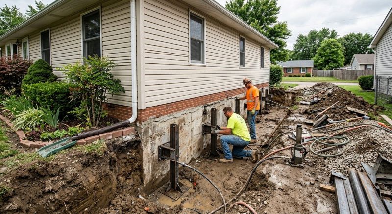 Foundation Stabilizing in Plainville, CT