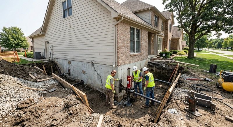 Foundation Structural Repair in Ellington, CT