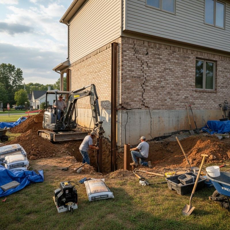 Foundation Structural Repair in Farmington, CT