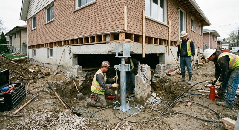 Foundation Structural Repair in North Granby, CT