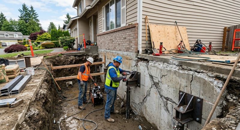 Foundation Structural Repair in Waterbury, CT